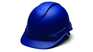 Pyramex Ridgeline HP44122 Matte Blue Graphite Pattern Cap Style Hard Hat
