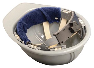 OccuNomix Terry Toppers Snap On Hard Hat Sweatband